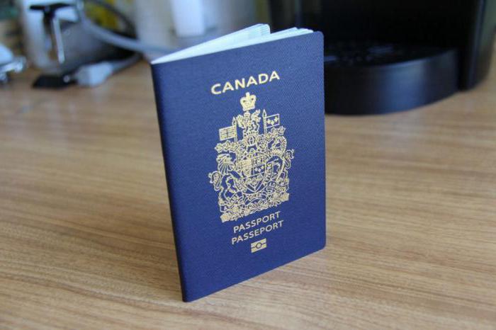 канадский паспорт фото