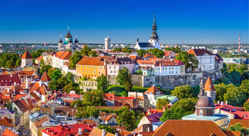 Красивый город Таллин