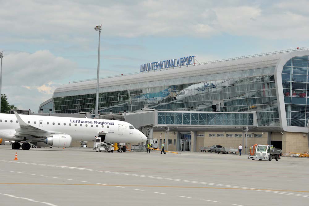 Международный терминал украинского аэропорта