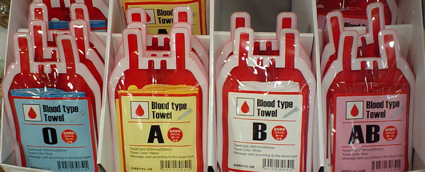 blood type products