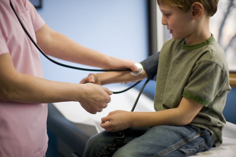 blood pressure in children 4 years old