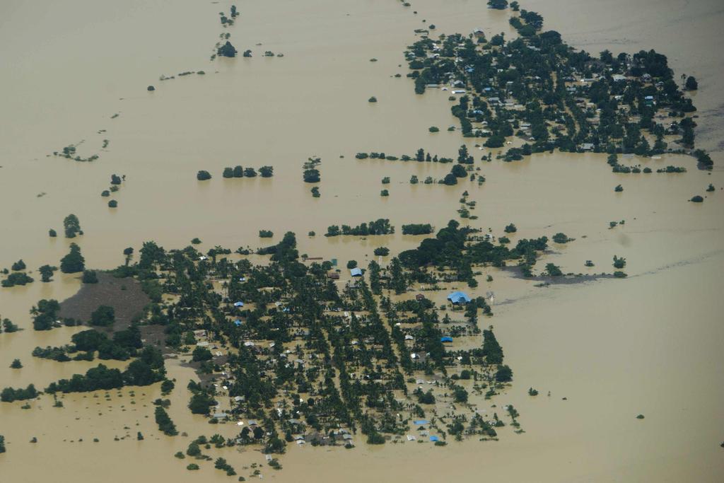 flood in Myanmar