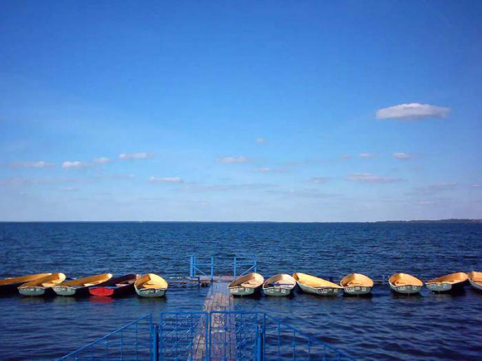 rest on the lake