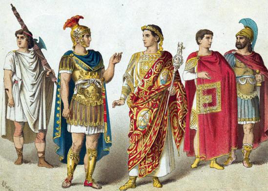 одежда римлян шерстяная 