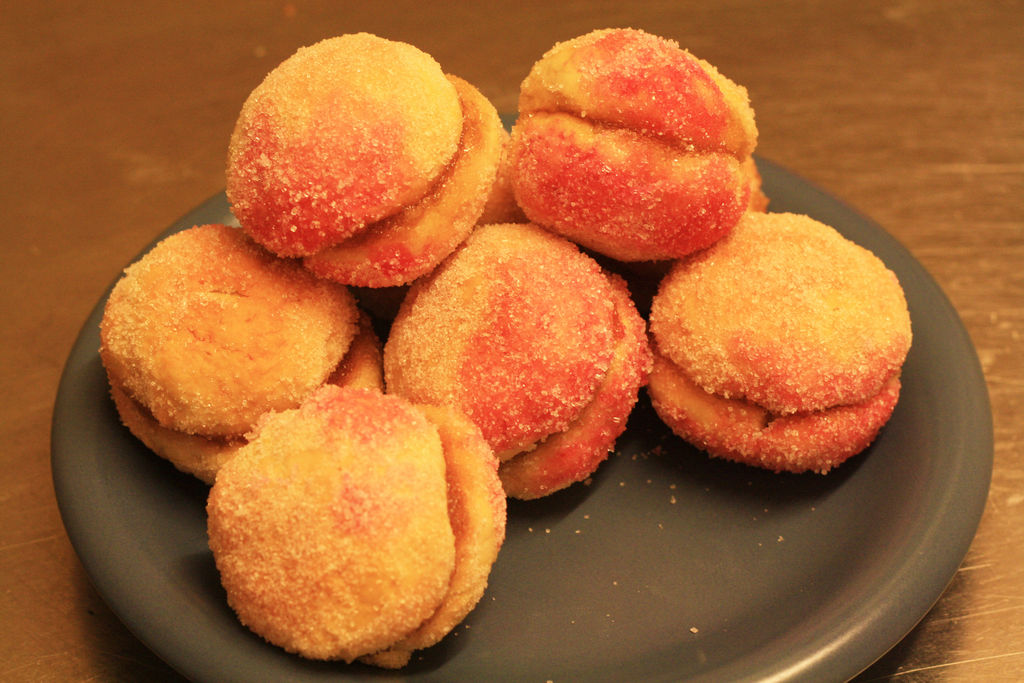 Персики печенье рецепт с фото