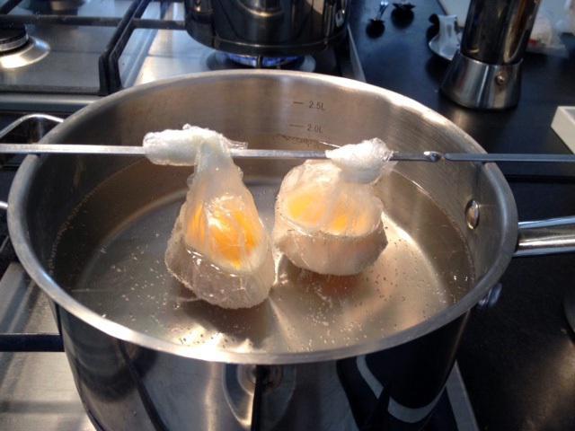яйцо пашот как готовить в пакете