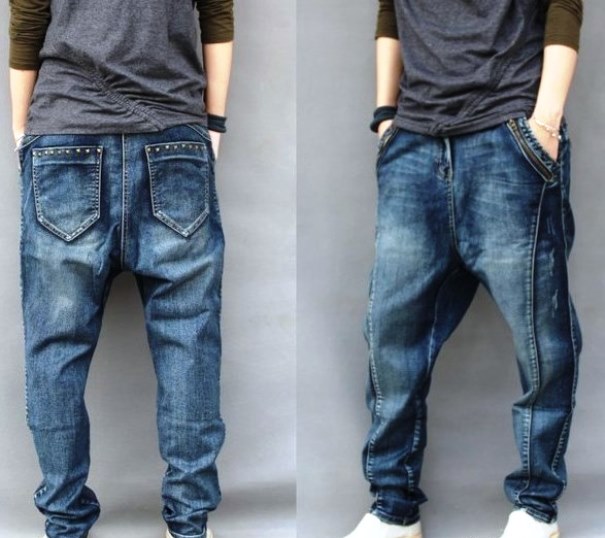 мужские джинсы галифе