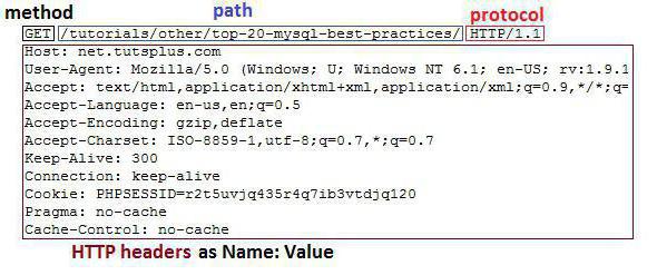 http заголовок браузера