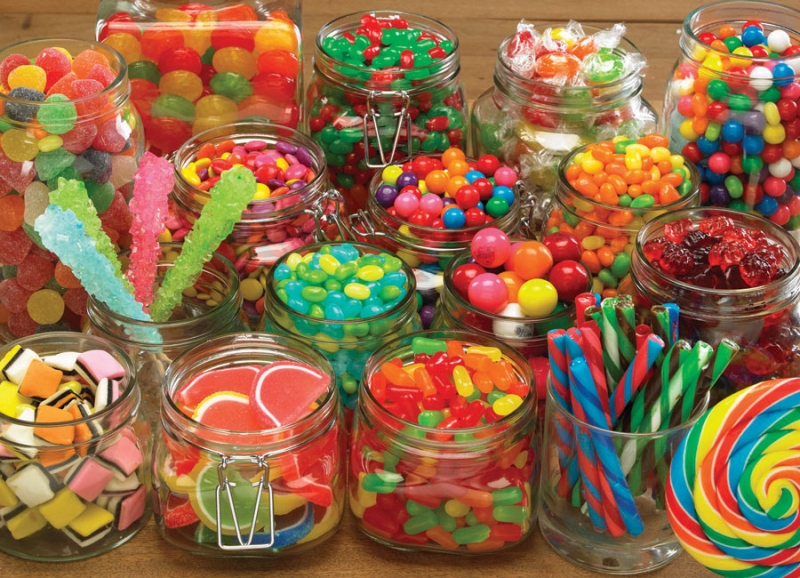 A lot of sweets