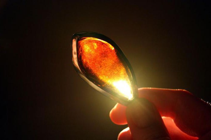 What is the density of amber