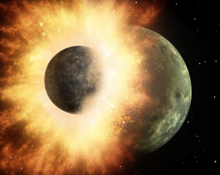 теория происхождения луны