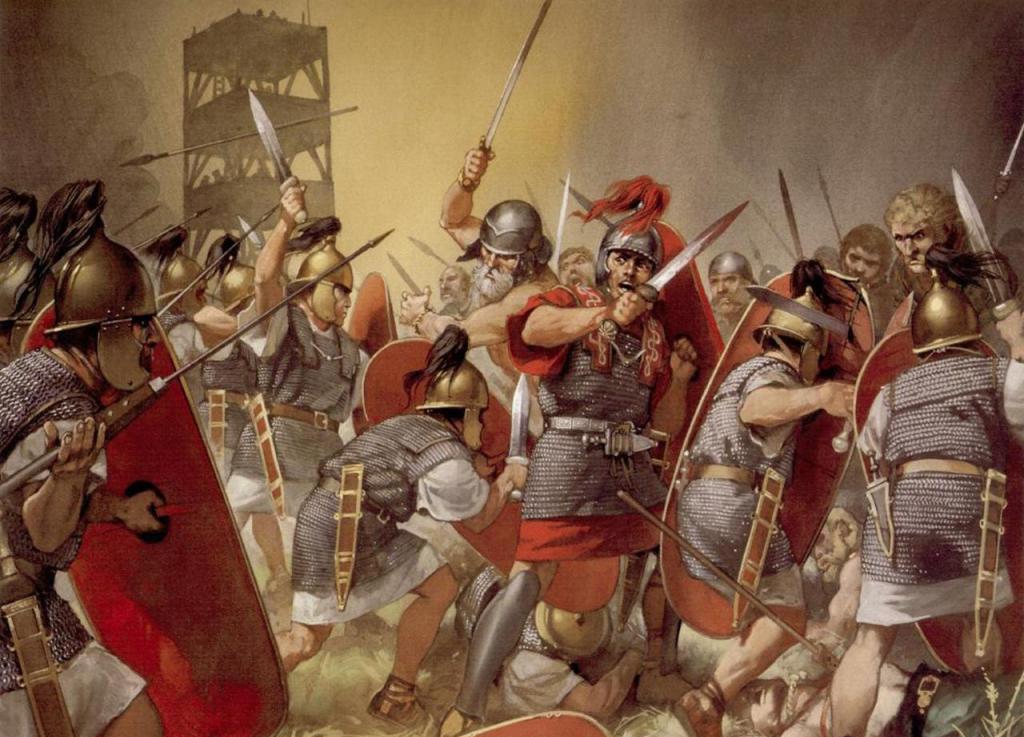 воины Древнего Рима