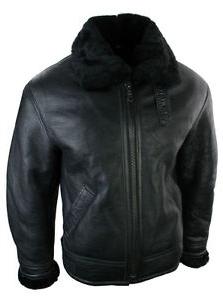 men's leather winter jackets pilot