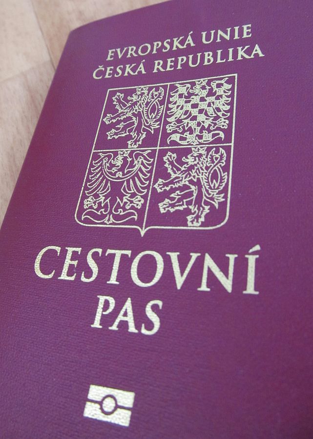 паспорт гражданина Чехии