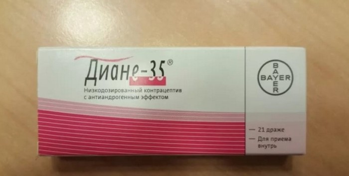 Антиандрогенный препарат "Диане-35"