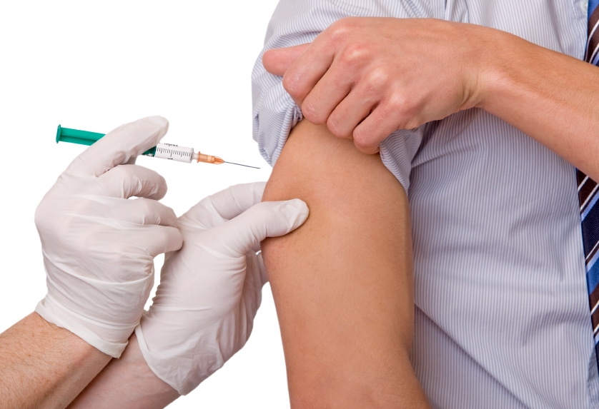 Введение вакцины от дизентерии