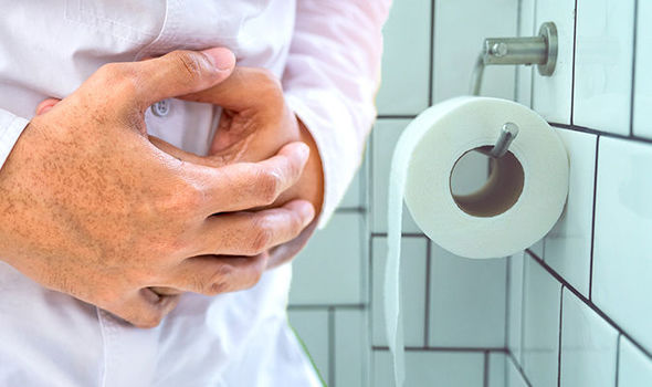Abdominal pain with constipation