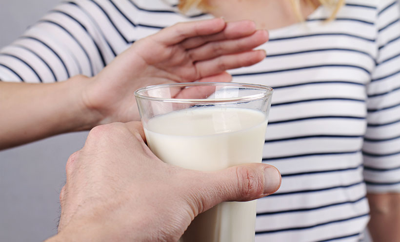 Intolerance to milk sugar (lactose)