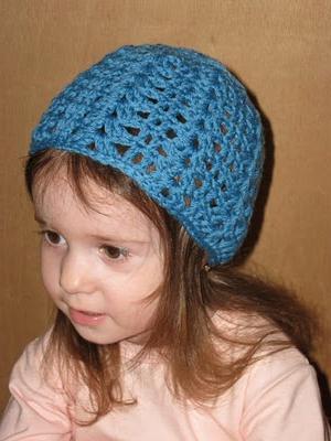 вязание шапок для детей