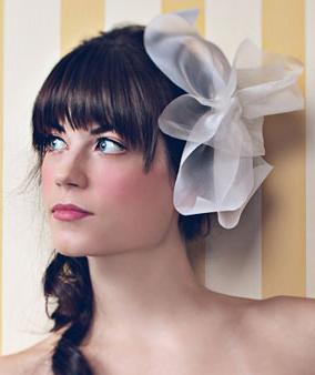 bridal hairstyles for medium hair with bangs