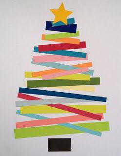 stripe paper applique