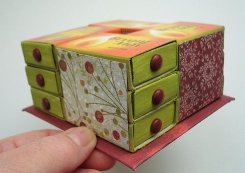 Matchbox chest of drawers