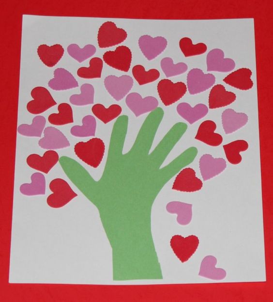 открытка "Дерево любви"