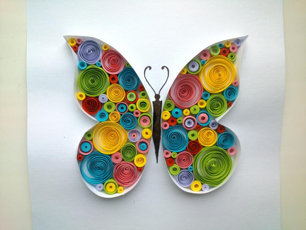 quilling butterfly