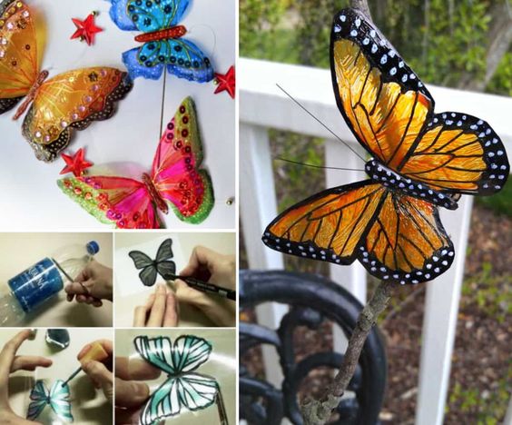 how to make butterflies