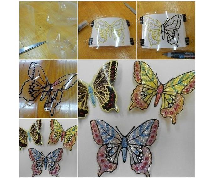 how to make a butterfly