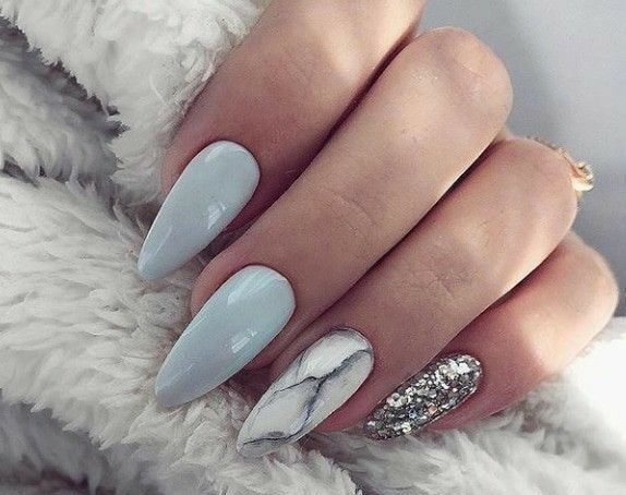 marble nails