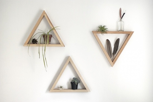 wood decorative shelves