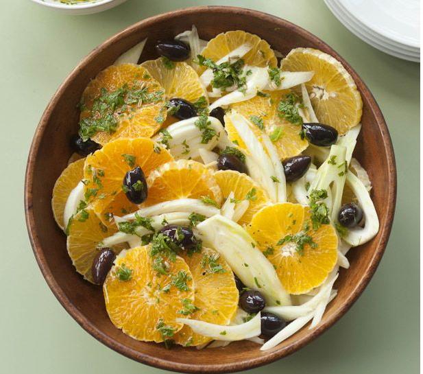 сицилийский салат с апельсинами