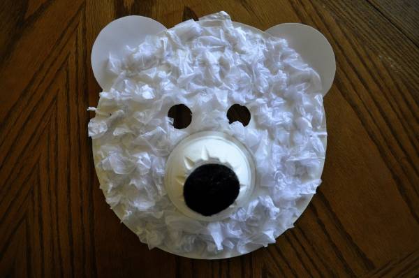 polar bear mask