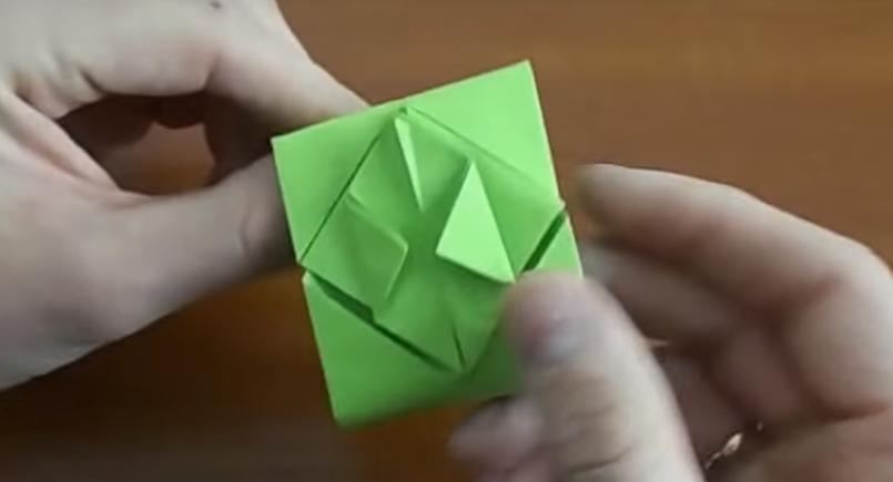 как сделать танк оригами из бумаги