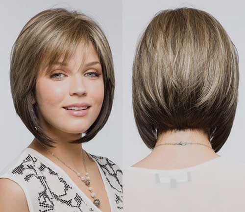 bob haircut with very short bangs