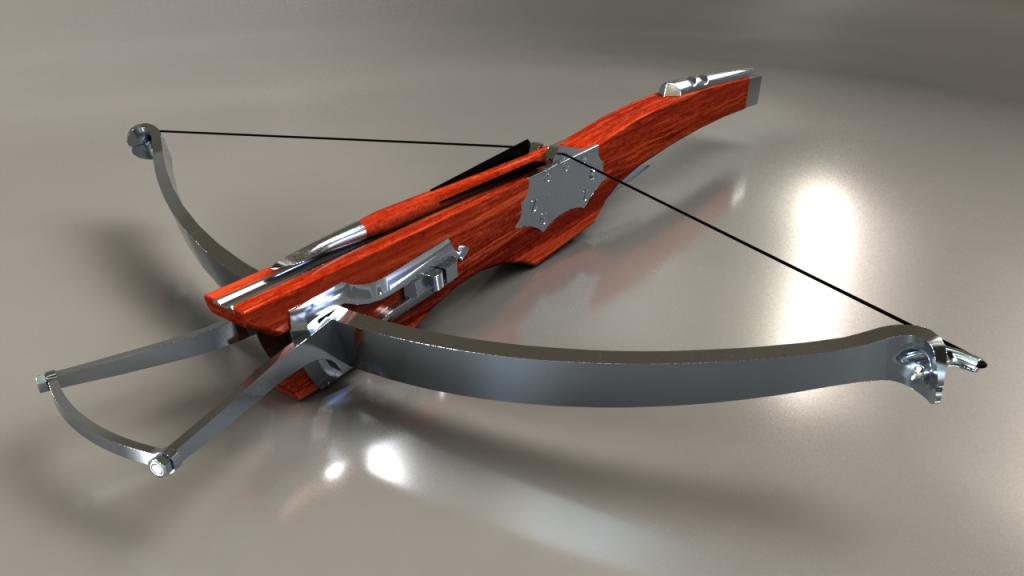 Medieval weapon crossbow