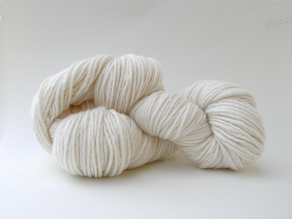 white yarn