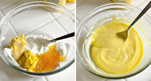 sour cream honey mustard sauce