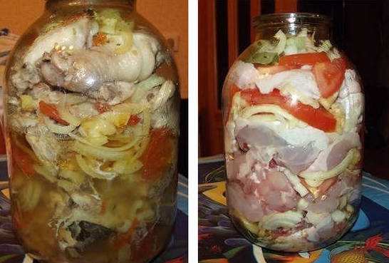 chicken in a jar