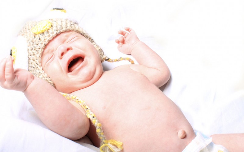 как выглядит грыжа на животе у новорожденного