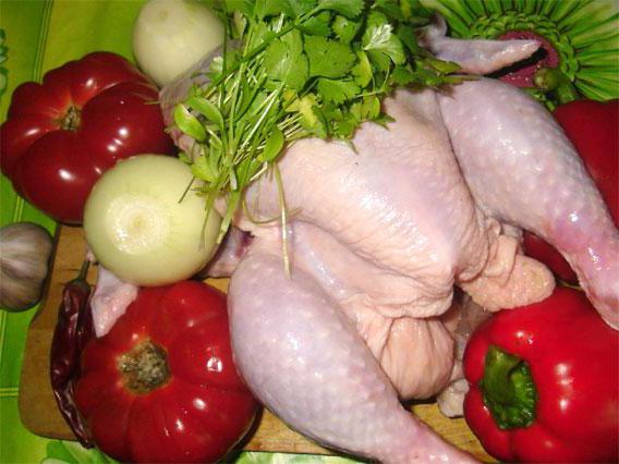 Рецепт чахохбили из курицы по-грузински
