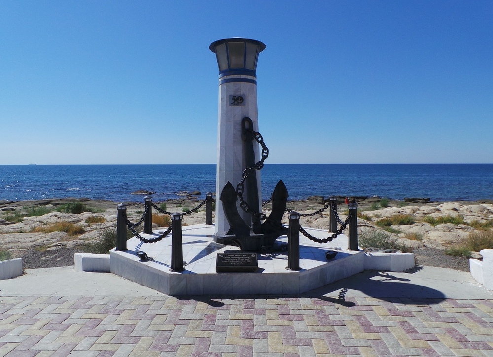 lighthouse in Aktau