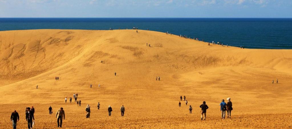 песчаные дюны тоттори