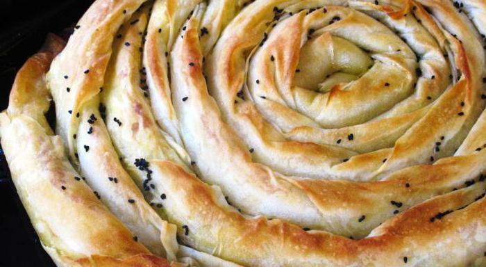 Турецкое блюдо бурек рецепт