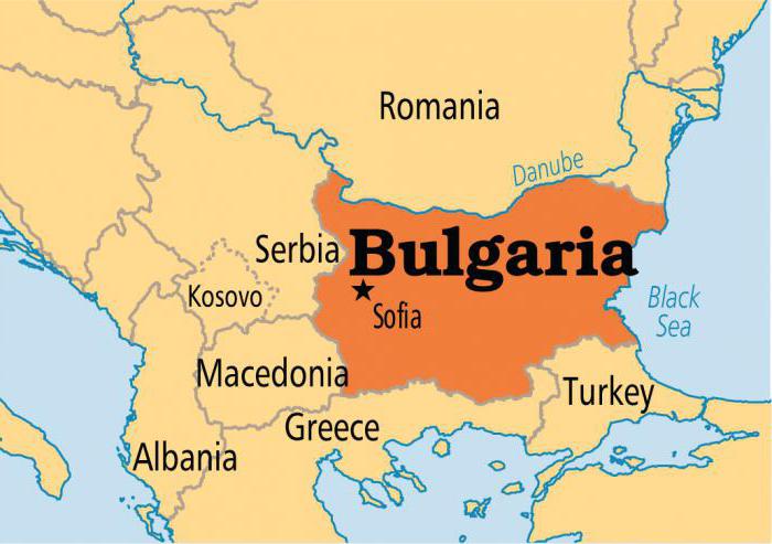 Где находится болгария