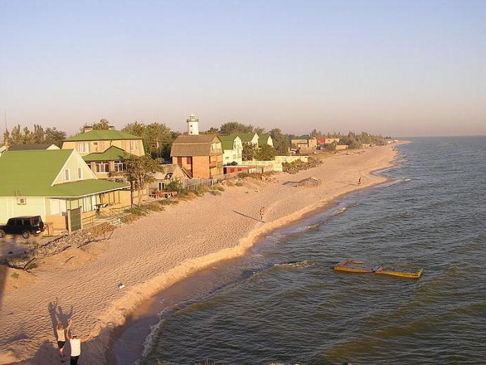Берег таганрогского залива