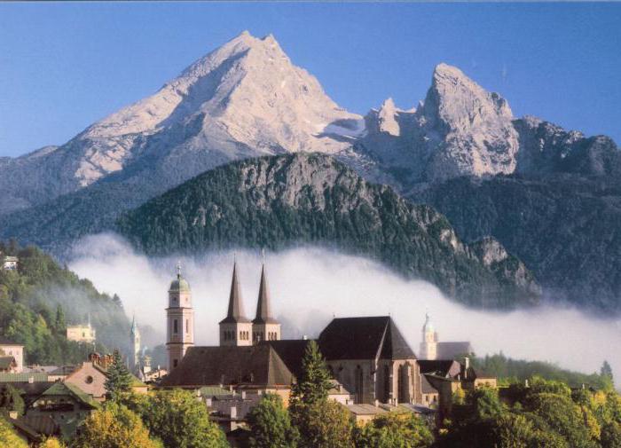 Баварские альпы в германии фото