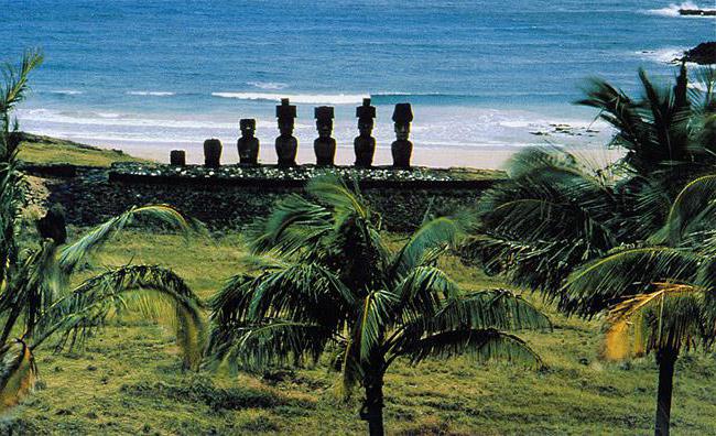 Каменные идолы острова пасхи