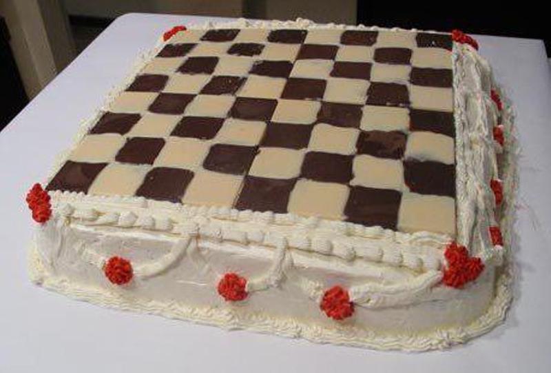 Торт Шахматная доска